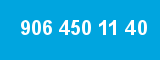 906 450 11 40 906 450 11 40